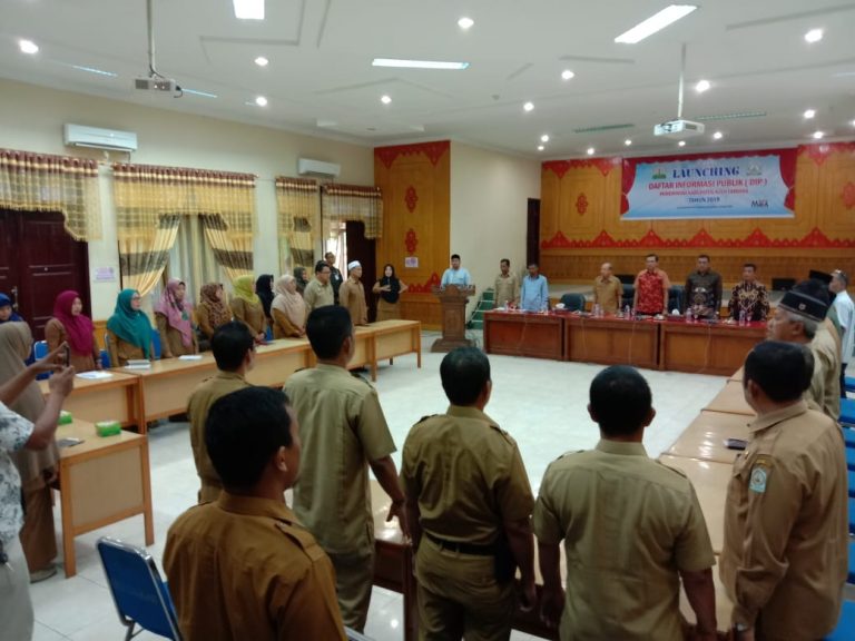 Wujudkan Keterbukaan Informasi, MaTA dan Pemerintah Teken Piagam Komitmem