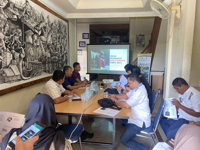MaTA Paparkan Kondisi Kasus Korupsi di Aceh Tahun 2023
