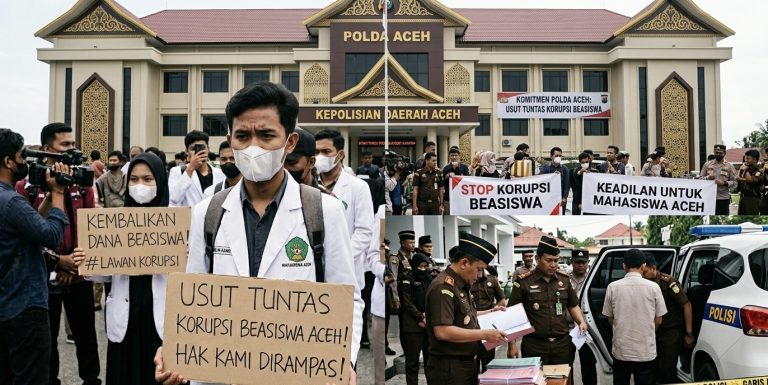 [SIARAN PERS]: MaTA Mintak Polda Aceh Tuntaskan Kasus Beasiswa