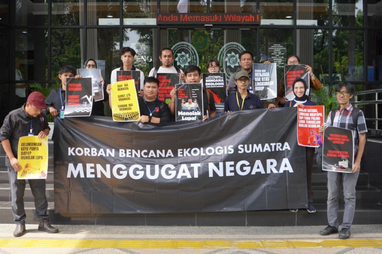 [SIARAN PERS] Menggugat Tindakan Administrasi Negara dalam Penanganan Bencana Ekologis Sumatera